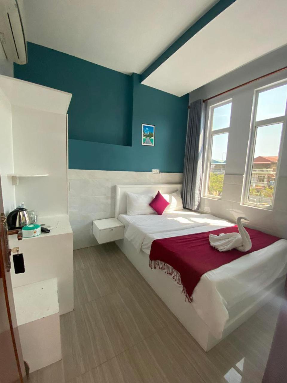 Green Garden Guesthouse Kampot Bagian luar foto